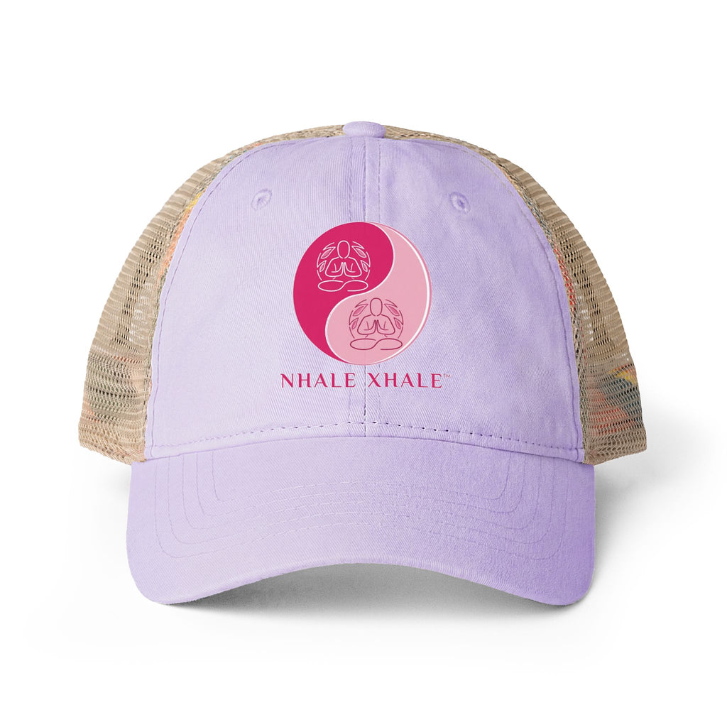 NhaleXhale Women's Washed Mesh-Back Cap