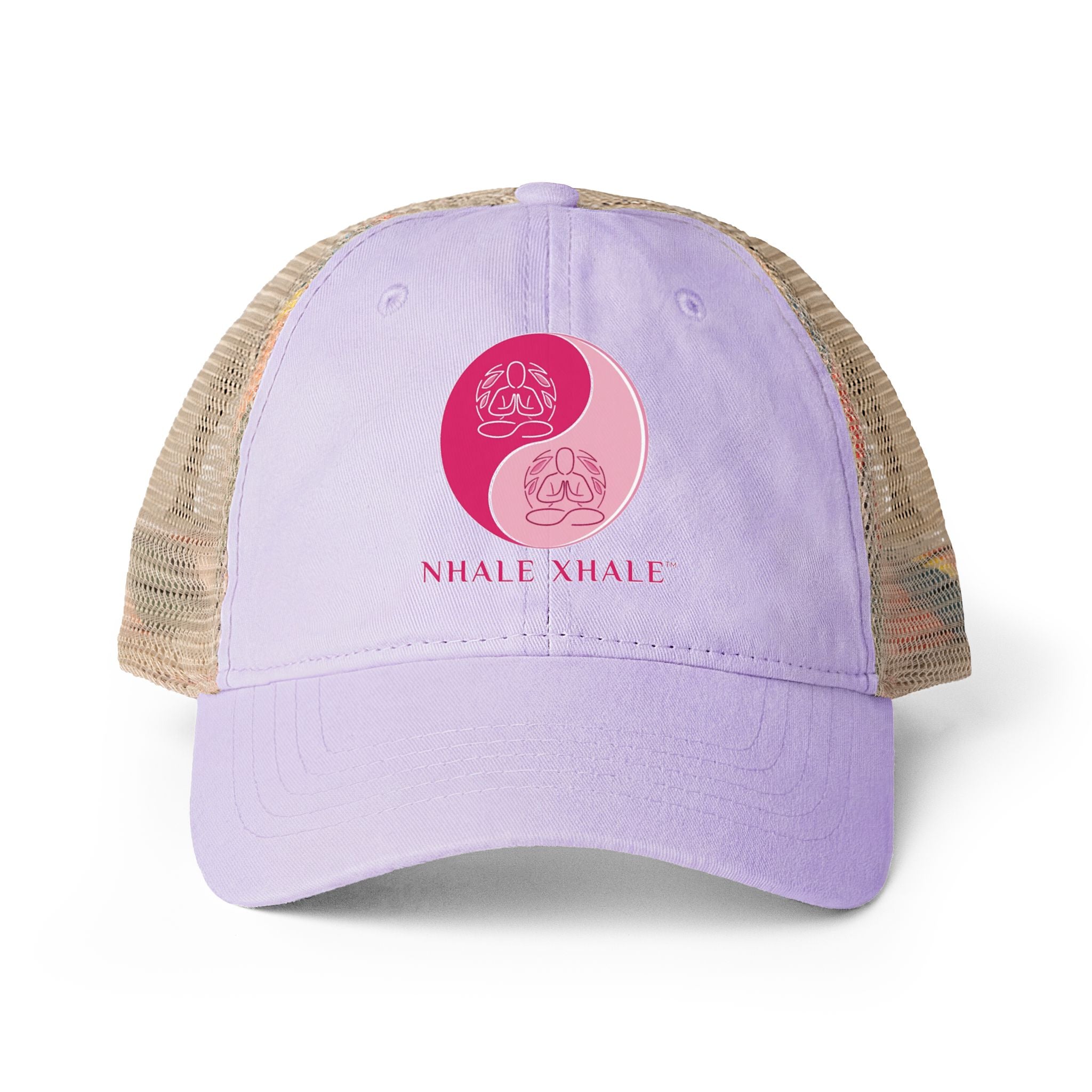 NhaleXhale Women's Washed Mesh-Back Cap