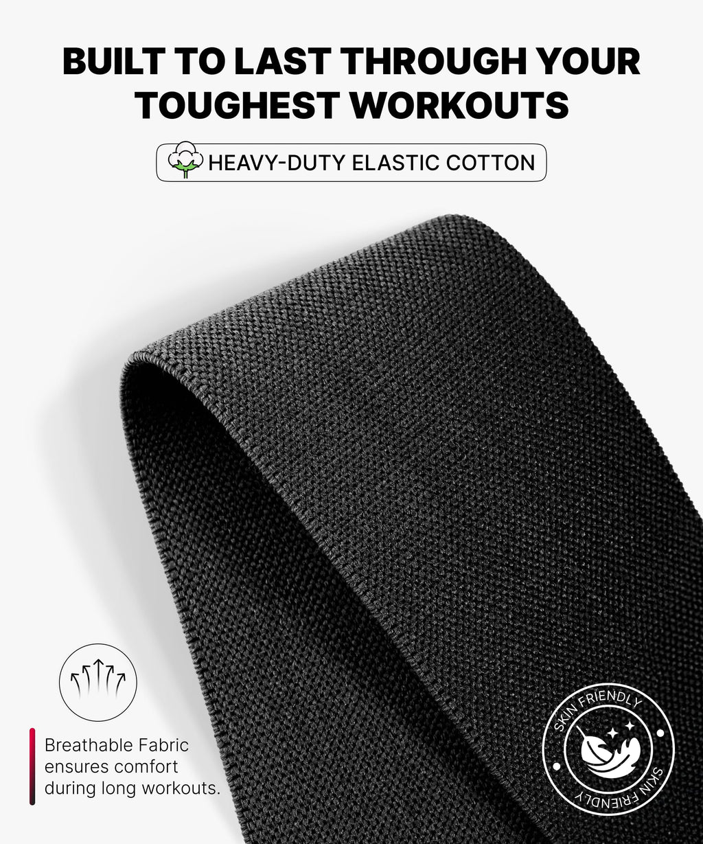 DMoose Fitness Knee Sleeves for Weightlifting (Pair) 78” Knee Wraps for Joint Support, Squats & Powerlifting - Gym Brace Straps for Joint Stability & Pain Relief, USPA & IPL Approved for Men and Women