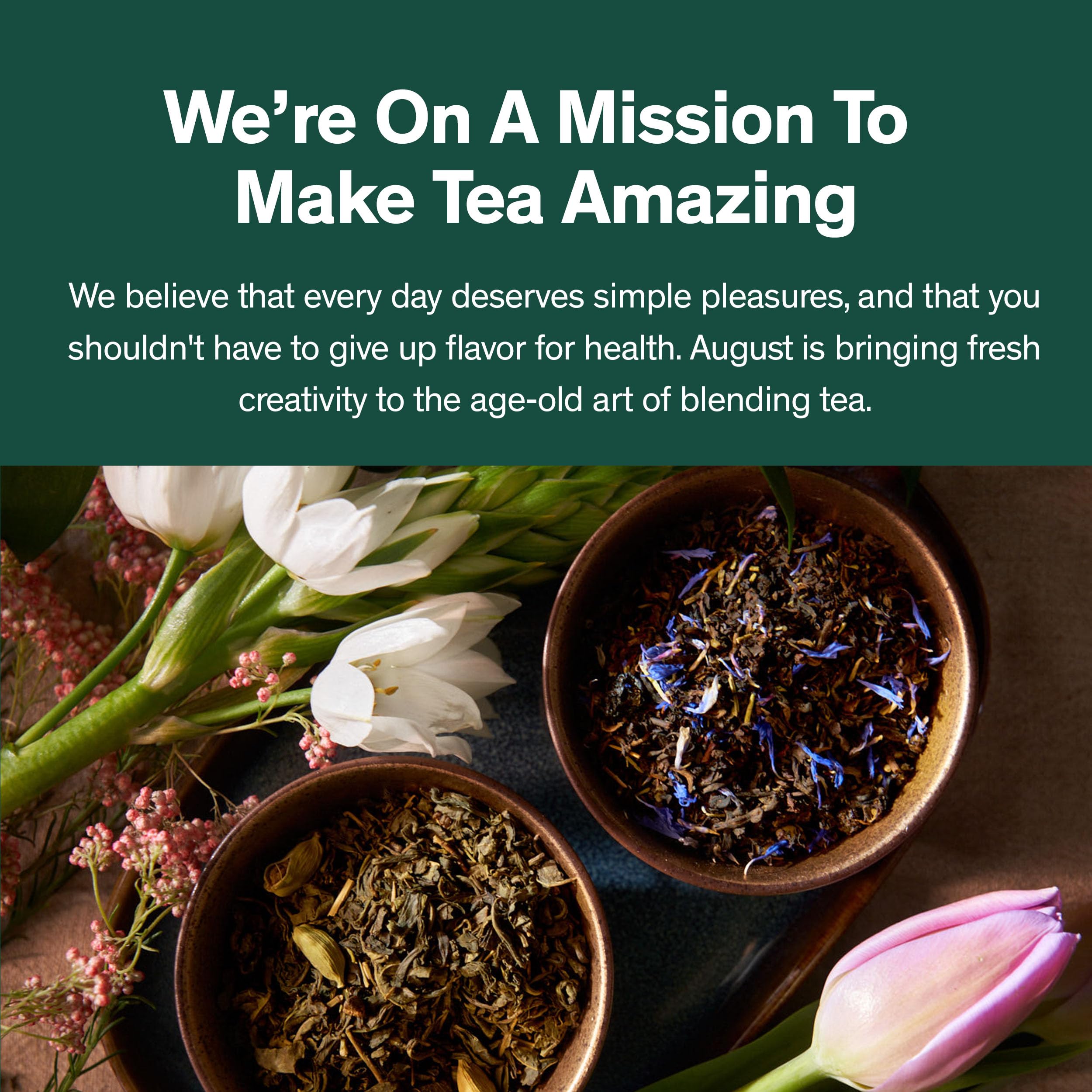 August Uncommon Psychocandy Loose Leaf Tea – Roasted Pumpkin Caramel South African Rooibos Tea – Vegan, Gluten-Free & Non-GMO – Creamy Caramel Flavor for Bedtime – Resealable 1.75oz Pouch (15-30 Cups)