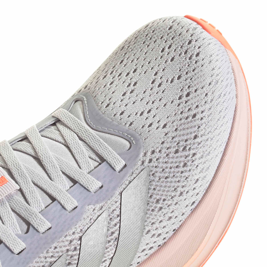 adidas Women's Response Pace Running, Dash Grey/Silver Metallic/Beam Orange, 8.5