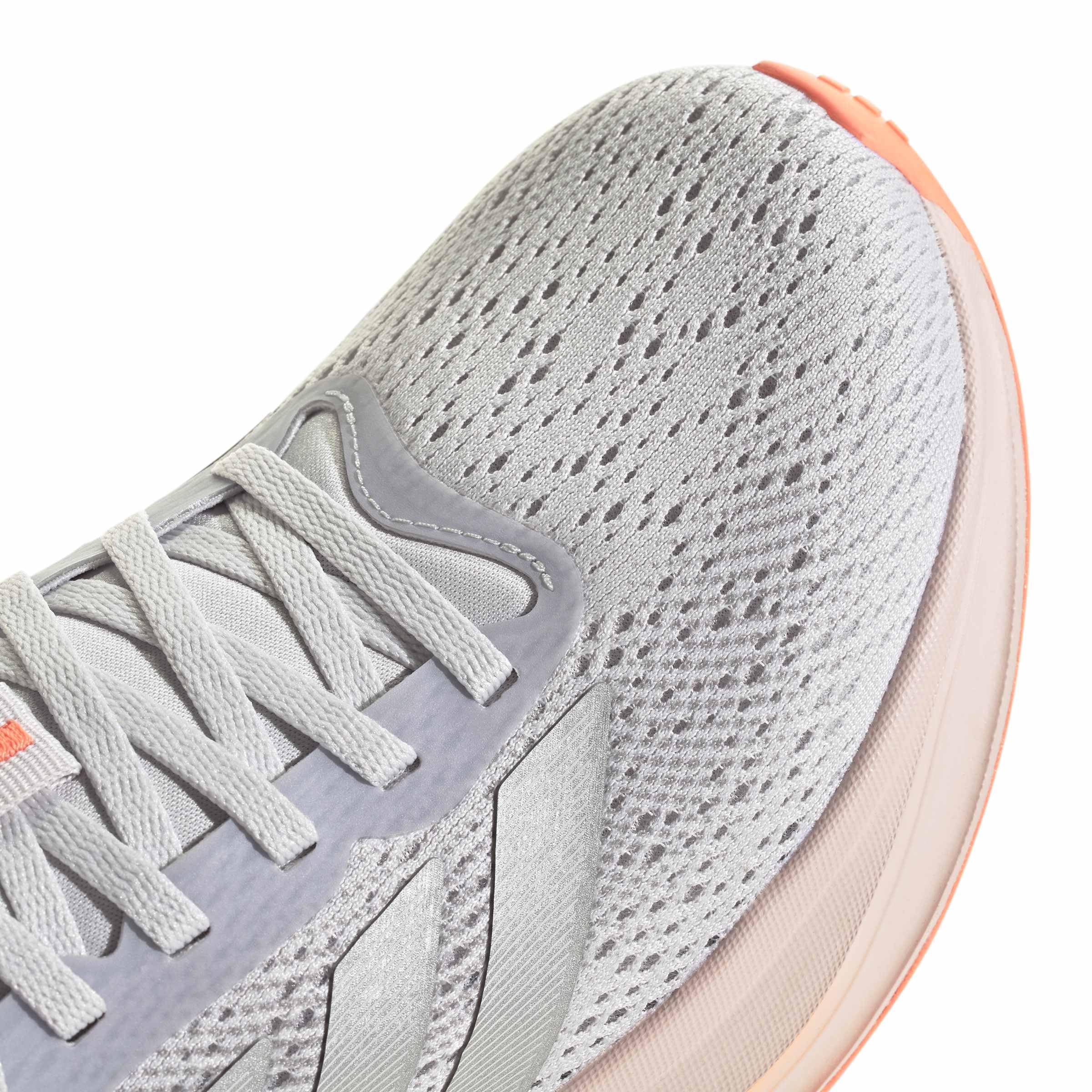 adidas Women's Response Pace Running, Dash Grey/Silver Metallic/Beam Orange, 8.5