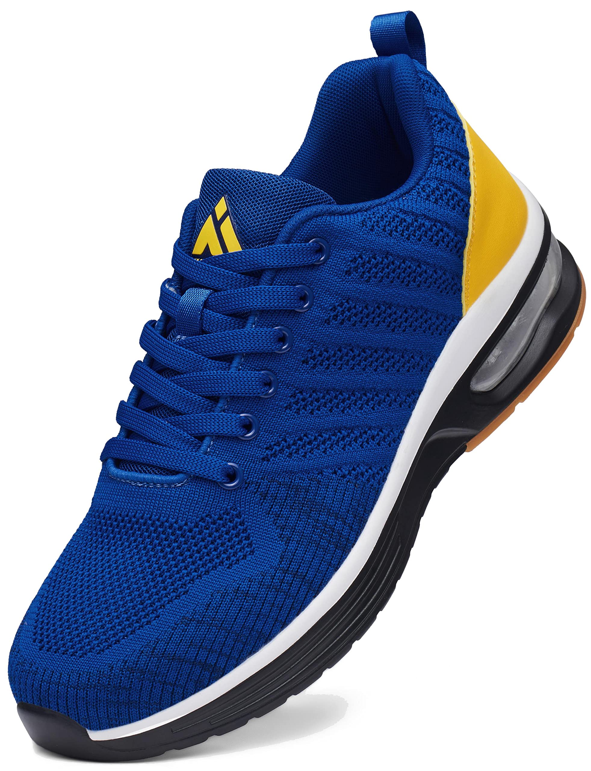 Mishansha Running Shoes for Men Sneakers Air Cushion Walking Shoes Comfortable Tennis Shoes Breathable Trail Running Shoes Dark Blue US 7.5