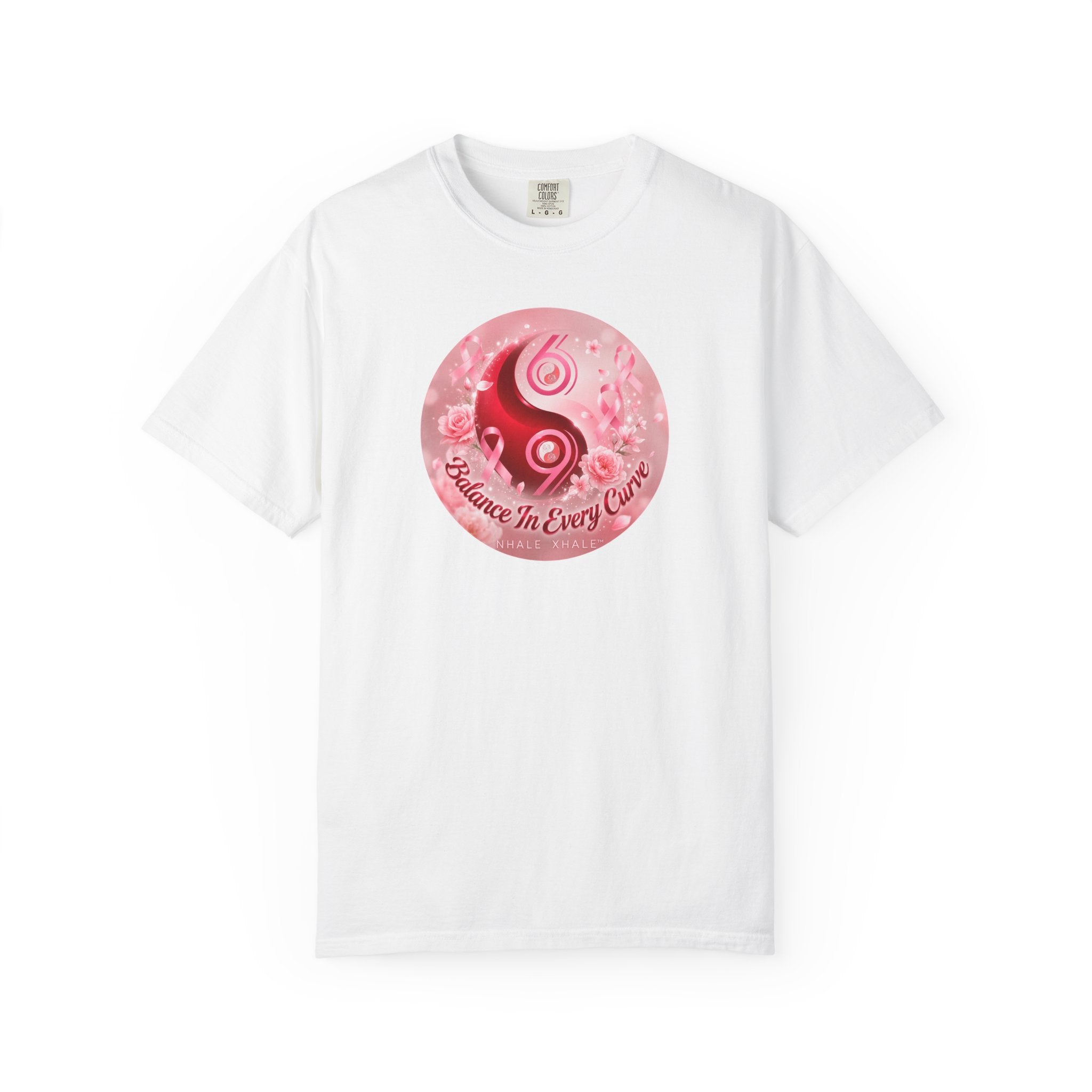 NhaleXhale "Breast Cancer Awareness" White Tee