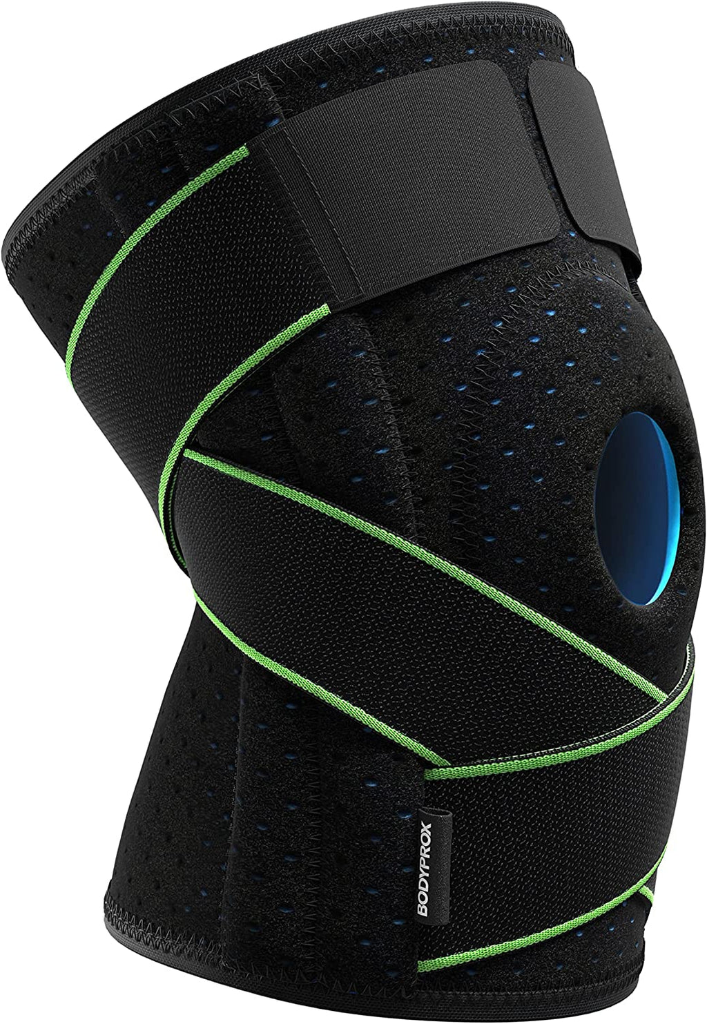 Knee Brace with Side Stabilizers & Patella Gel Pad Support