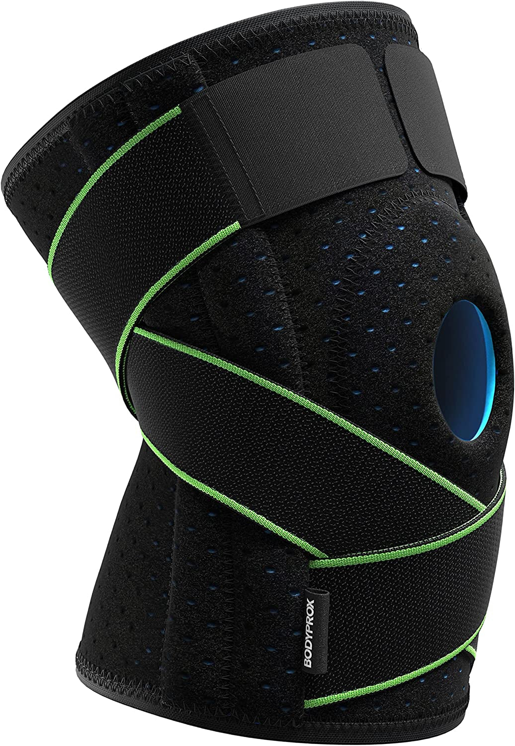 Knee Brace with Side Stabilizers & Patella Gel Pad Support