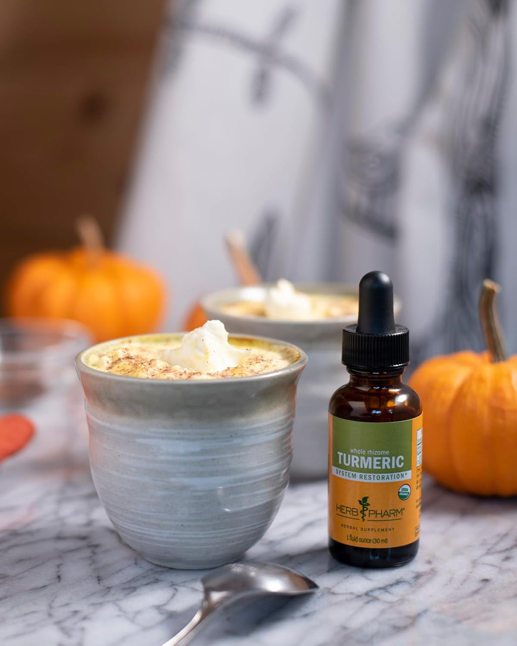 Turmeric Liquid Extract: USDA Organic Liver, Joint, Muscle, Cardiovascular, and Digestive Support, Fast-Absorbing & Sugar-Free Turmeric Root Tincture, up to ~3 Week Supply, 1 Oz*