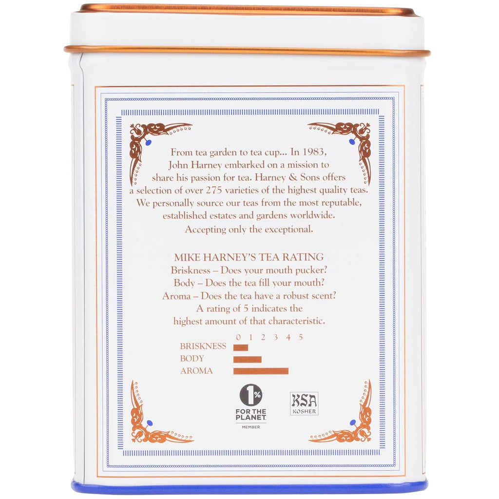 Paris Flavored Black Tea – 20 Sachets | Fruity Vanilla & Caramel Blend with Hint of Lemony Bergamot