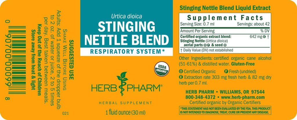 Stinging Nettle Blend Liquid Extract - 1 Ounce (DNETT01)