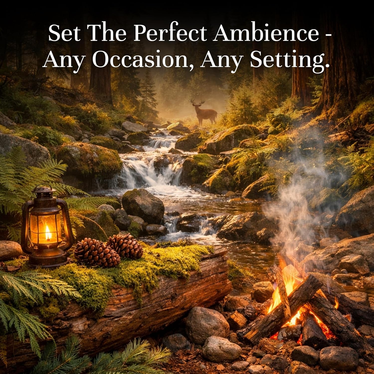 - Woodland Set of Scented Oils - Cedar, Warm Rustic Woods, Moss, Redwood Forest, Mountain Air, Evergreen Forest Fragrance Oils for Candle Making, Soap Making, Diffuser Oils