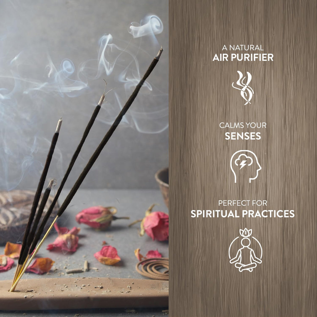 White Sage Incense Sticks - 100 Count | Natural Air Purifying Aromatherapy | Calming and Cleansing Fragrance | Perfect for Meditation and Relaxation | Long-Lasting Burn