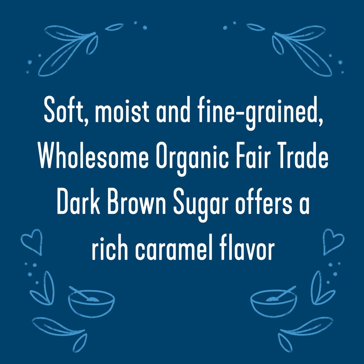 Fair Trade Organic Dark Brown Sugar, 24Oz, 6-Pack
