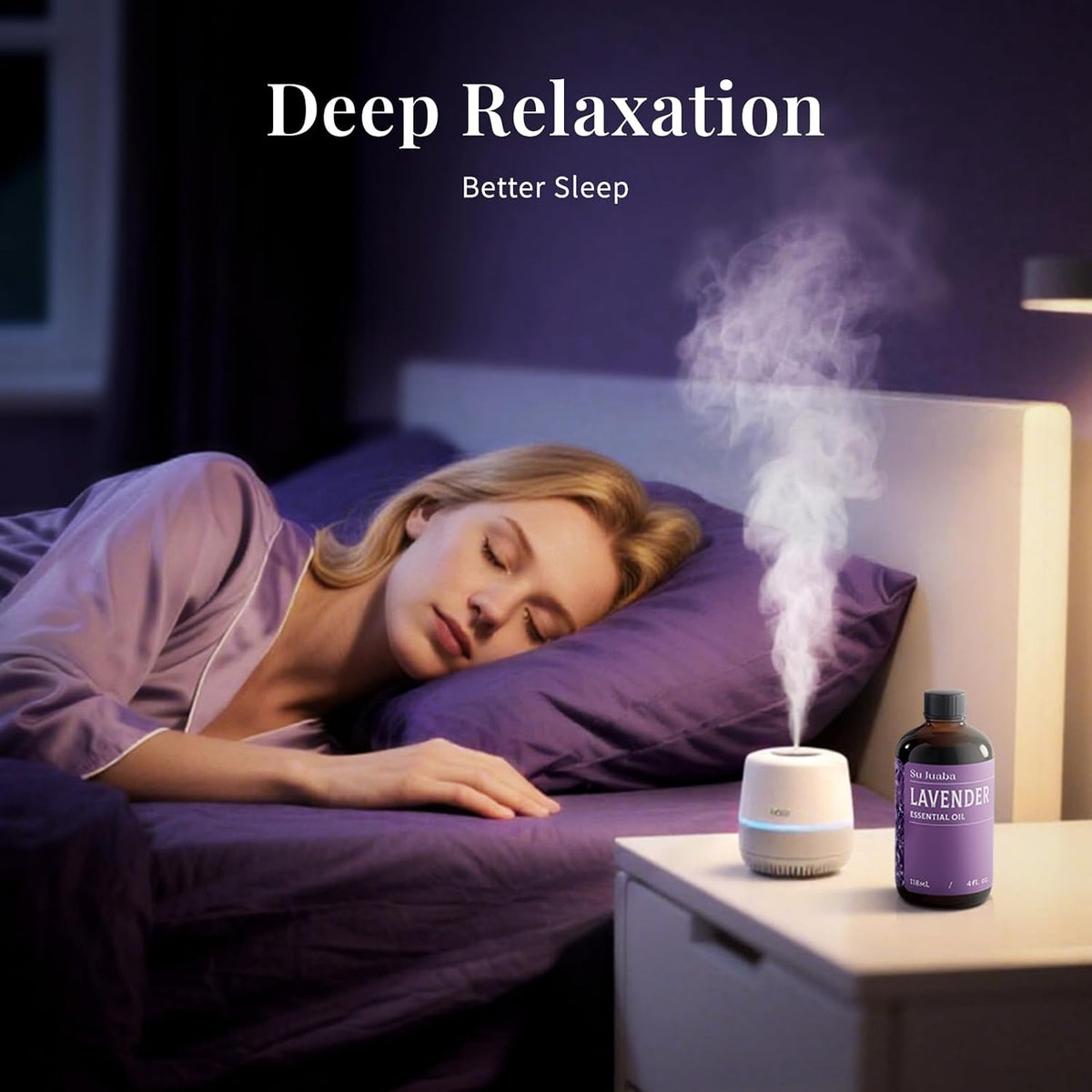 Lavender Essential Oil for Aromatherapy, Sleep & Relaxation