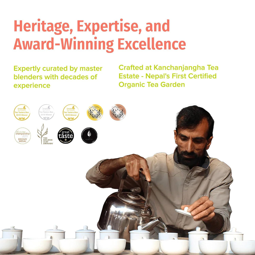 Organic Loose Leaf Oolong Tea - USDA Certified Organic Oolong Tea Loose Leaf - Premium Tea Leaves from a Family Farm in the Himalayas - Enjoy Hot or Iced - 3.5Oz /100G (Shangri-La Oolong)