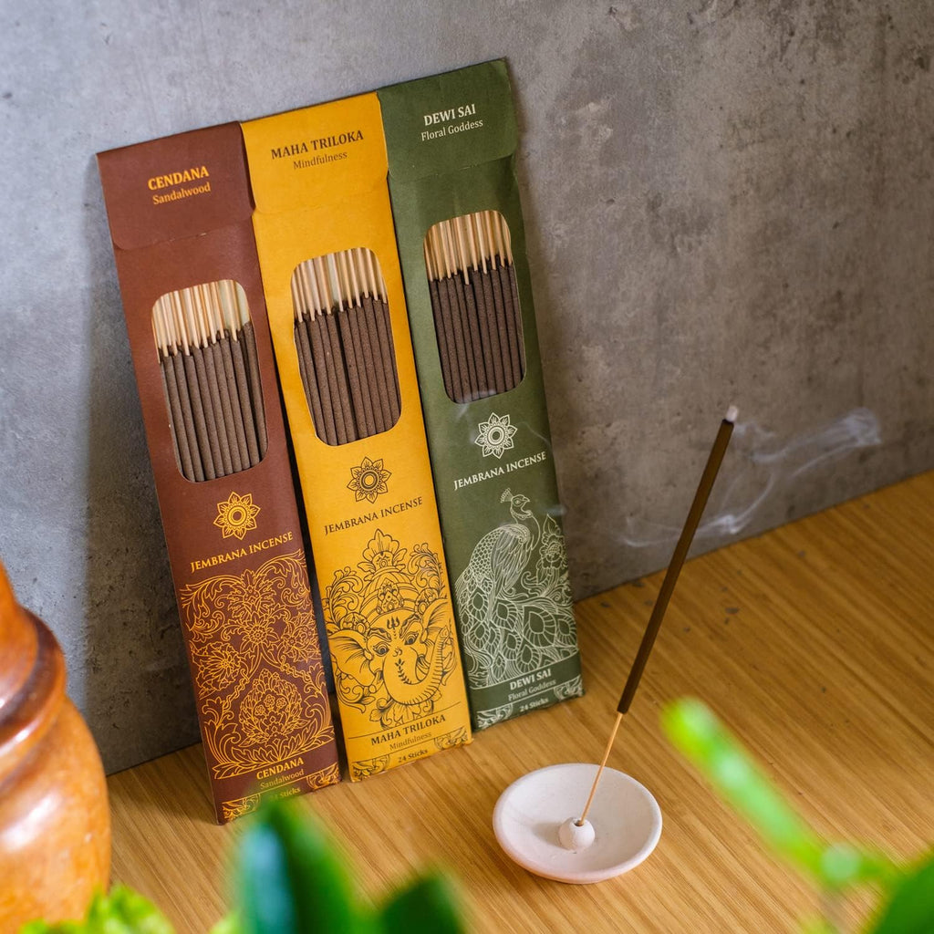 Bali Soap  Sticks - Variety Pack 6 Scents (144 Sticks Total, 24 Sticks Each) of Lotus (Padma), Sandalwood, Gardenia, Maha Triloka, Raja Harum & Dewi Sai (Amber)