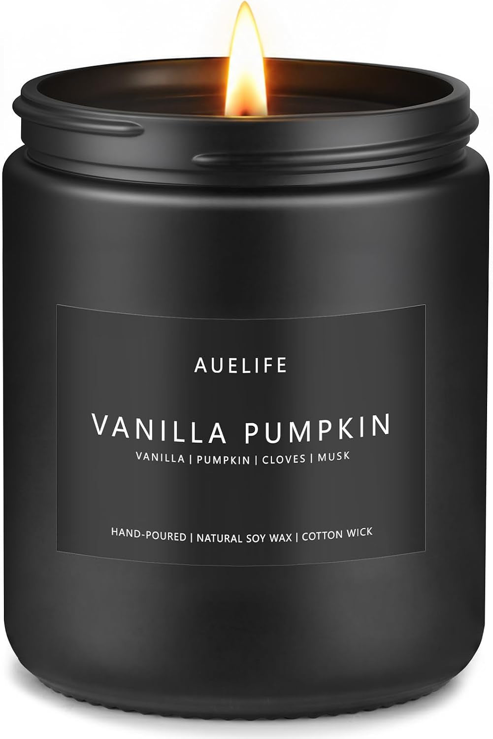 Fall Candle, Vanilla Pumpkin Scented for Home, Soy Wax