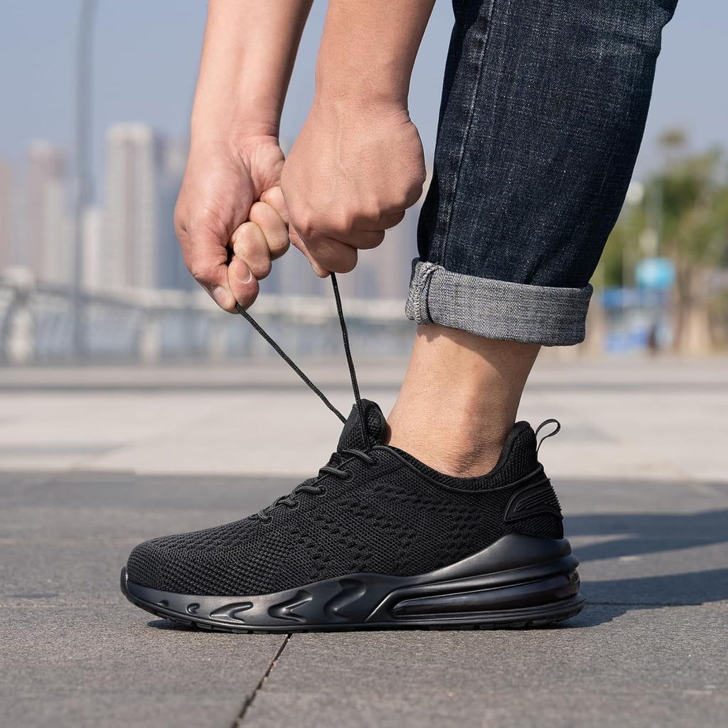 Men Non Slip Work Sneakers Water Resistant Food Service Zapatos Trabajo Antideslizantes Walking Shoes Waterproof Shoes Slip-On