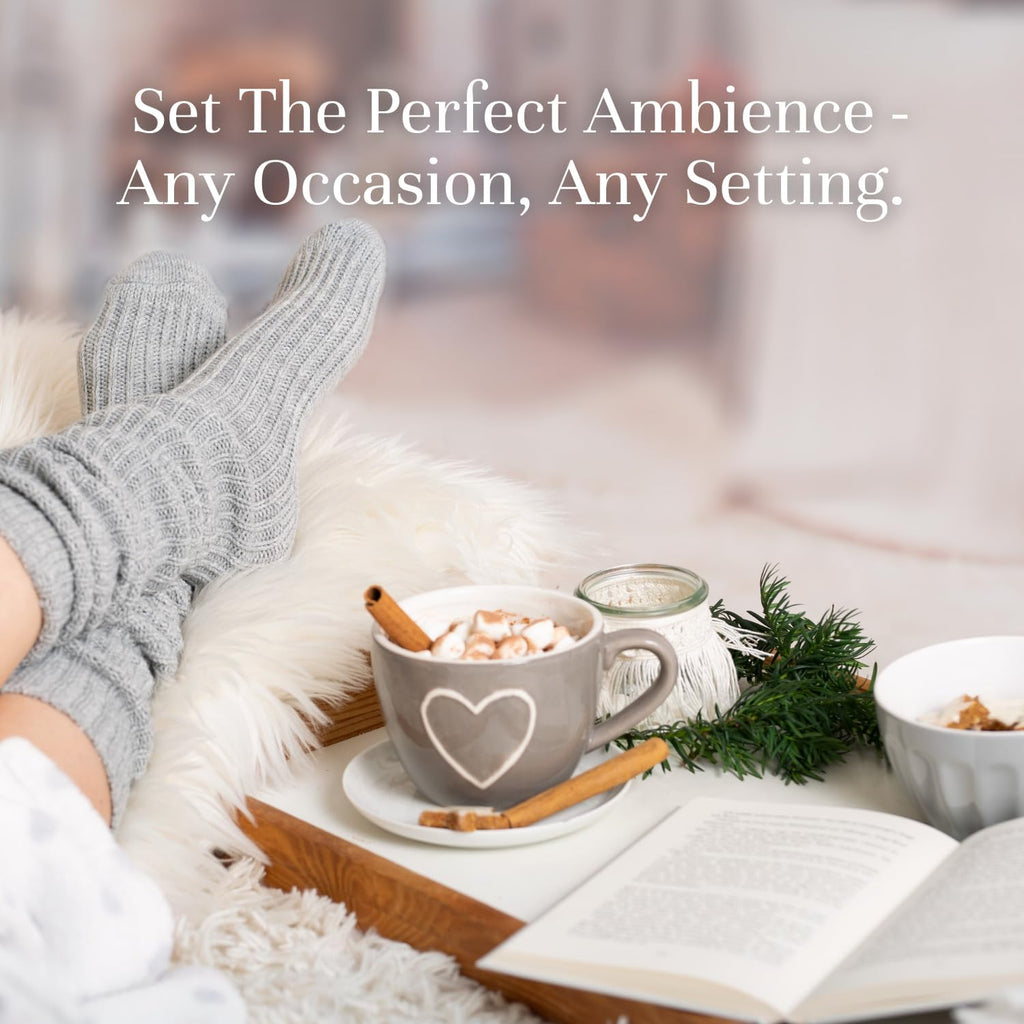 Fragrance Oils for Diffusers for Home Cozy Home Set Fragrance Scents for Candle Making - Soap Making Supplies - Car Diffuser Scents - Essential Home Gift Set - Amber, Clove & More