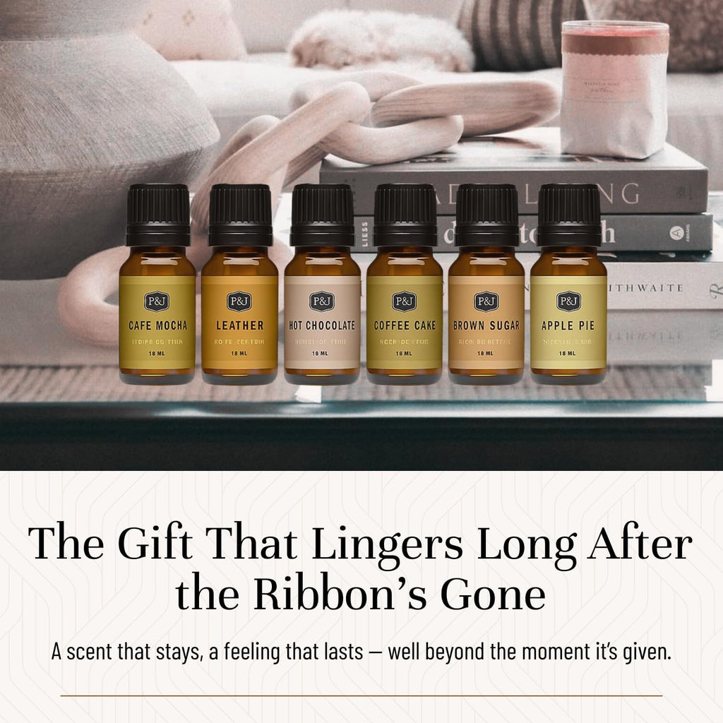 Fragrance Oils for Diffusers for Home Cozy Home Set Fragrance Scents for Candle Making - Soap Making Supplies - Car Diffuser Scents - Essential Home Gift Set - Amber, Clove & More