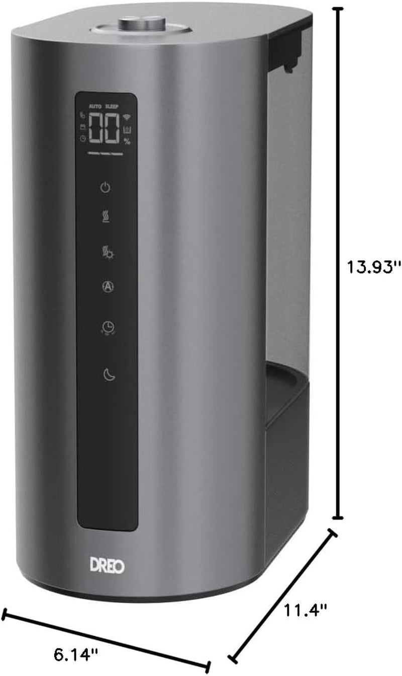 DREO 6L Smart Humidifiers for Bedroom, Warm & Cool Mist for Large Room